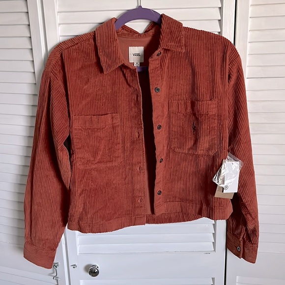 Vans Tops - NWT vans ainara corduroy shirt jacket